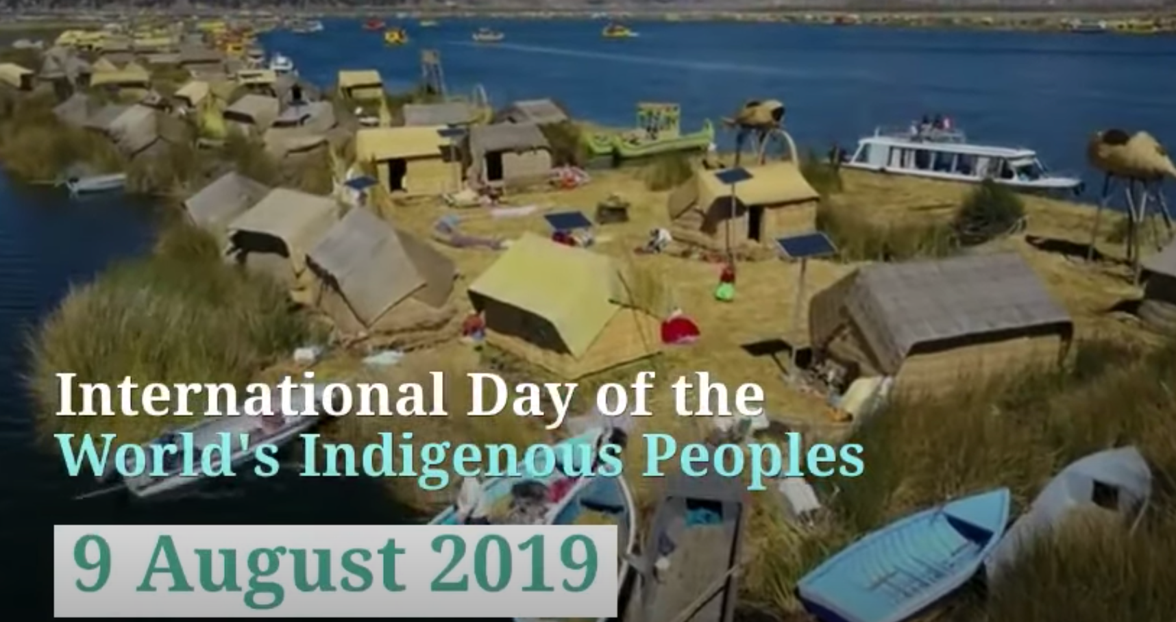 International Day of the World's Indigenous Peoples (9 August 2019)
